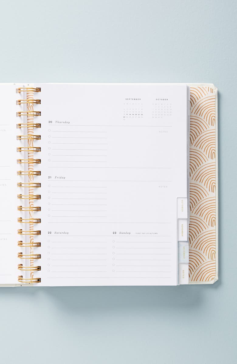 Anthropologie Home Anthropologie Ashley Mary 17-Month Hardcover Planner, Alternate, color, 