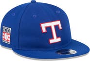 New Era Men's New Era Royal Texas Rangers Baseball Hall of Fame Retro Crown 9FIFTY Adjustable Hat