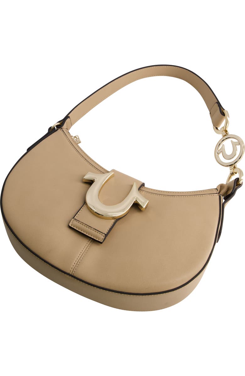 True Religion Horseshoe Strap Crescent Shoulder Bag, Alternate, color,