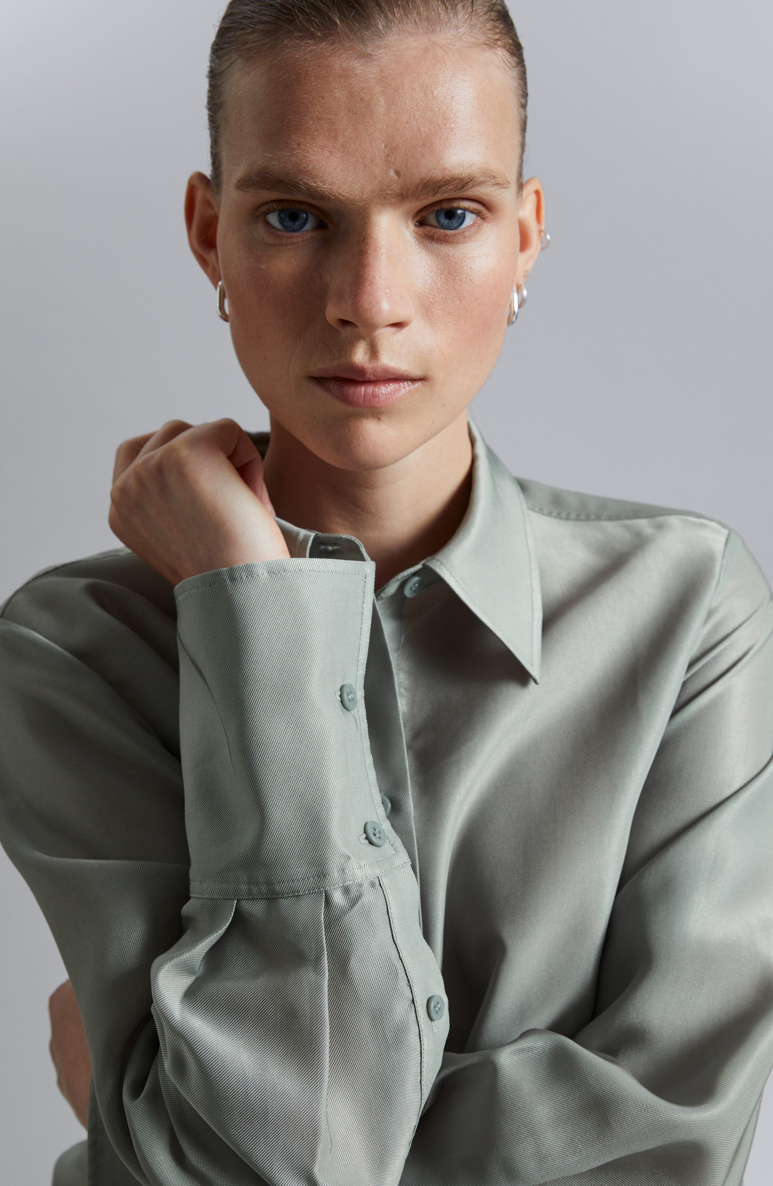 & Other Stories Oversize Button-Up Blouse (Women) | Nordstromrack