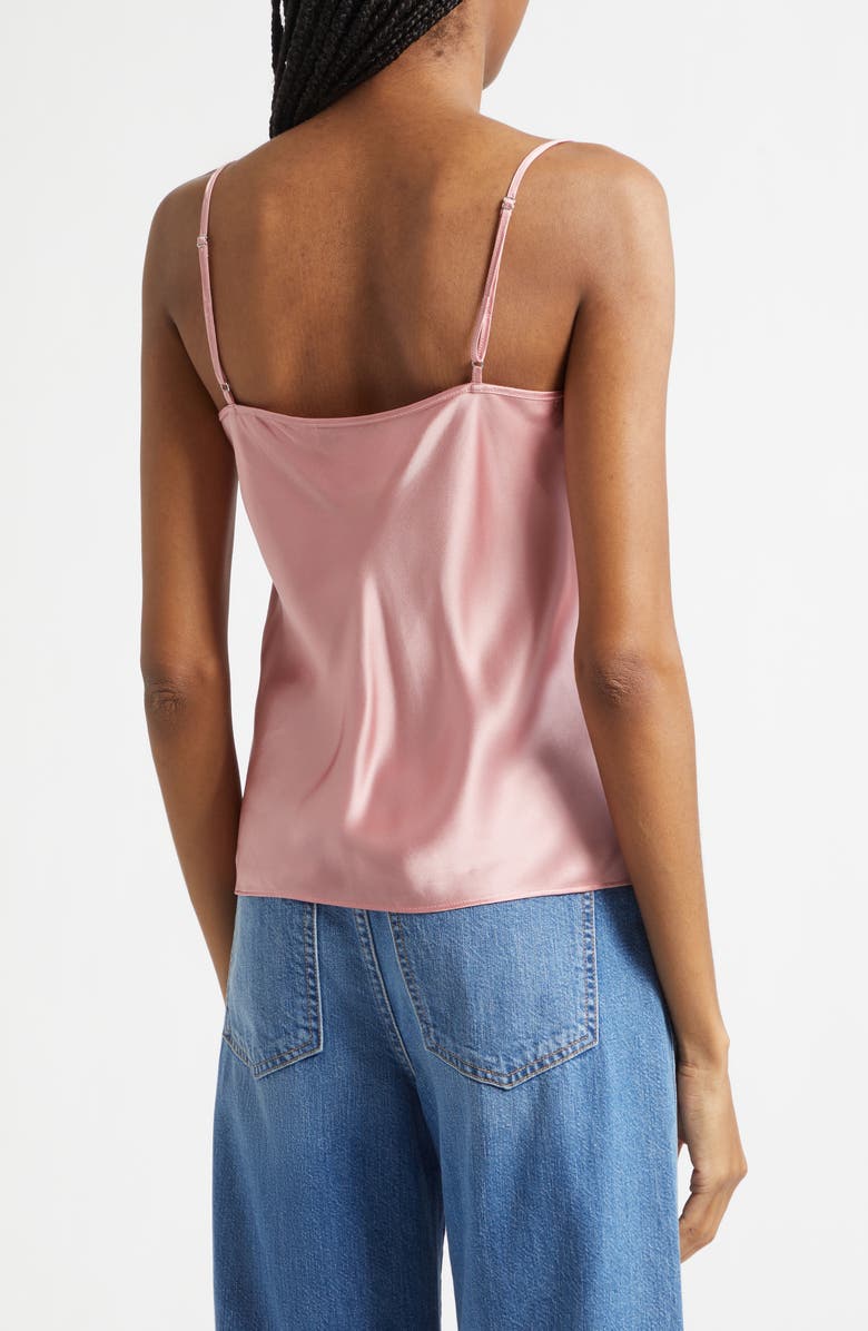 Veronica Beard Toby Silk Blend Camisole, Alternate, color, Petal