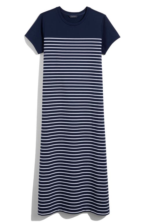 Vineyard Vines Stripe Midi T-shirt Dress