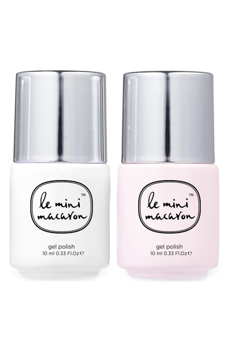Le Mini Macaron Le Frenchie Travel Size Gel Nail Polish Set, Alternate, color, 