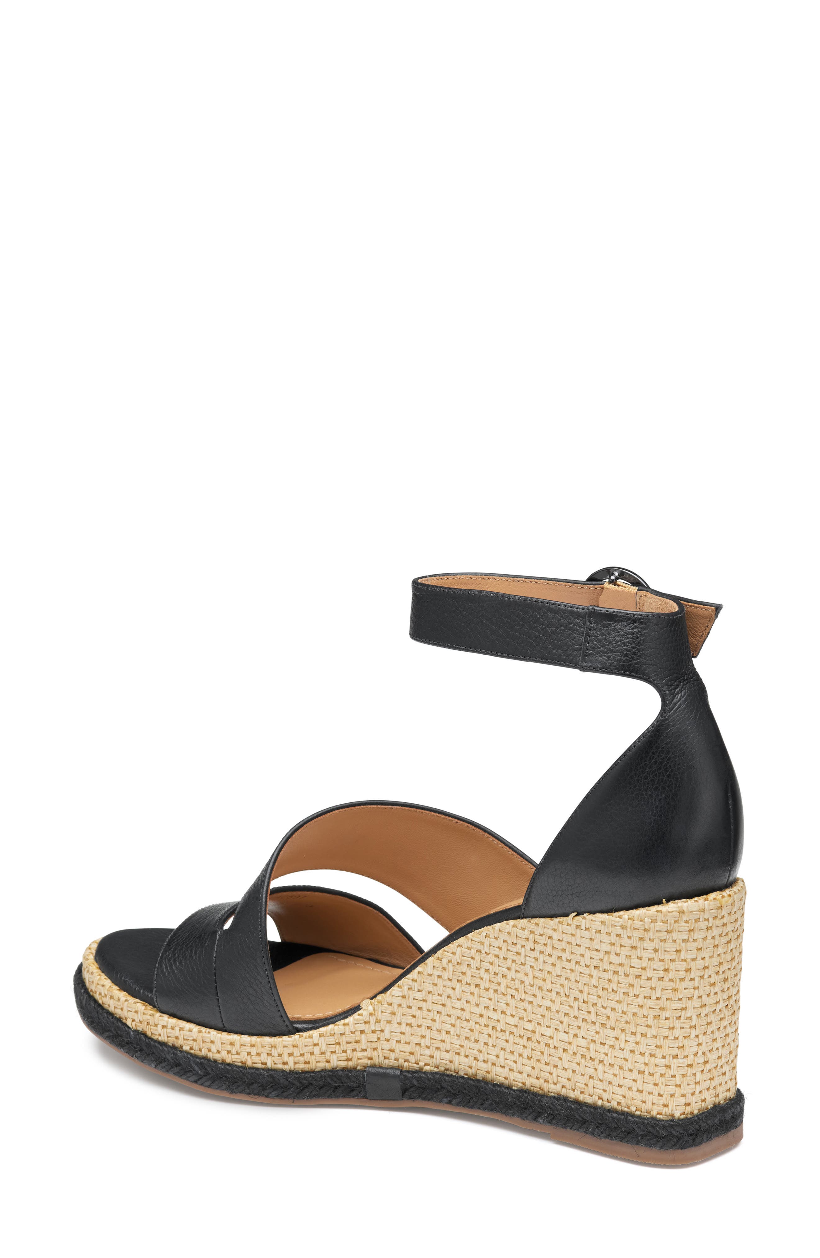 Johnston & Murphy Marcia Platform Wedge Sandal, Alternate, color, 