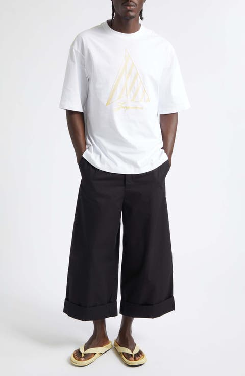 The Voilier Embroidered Cotton Jersey T-Shirt