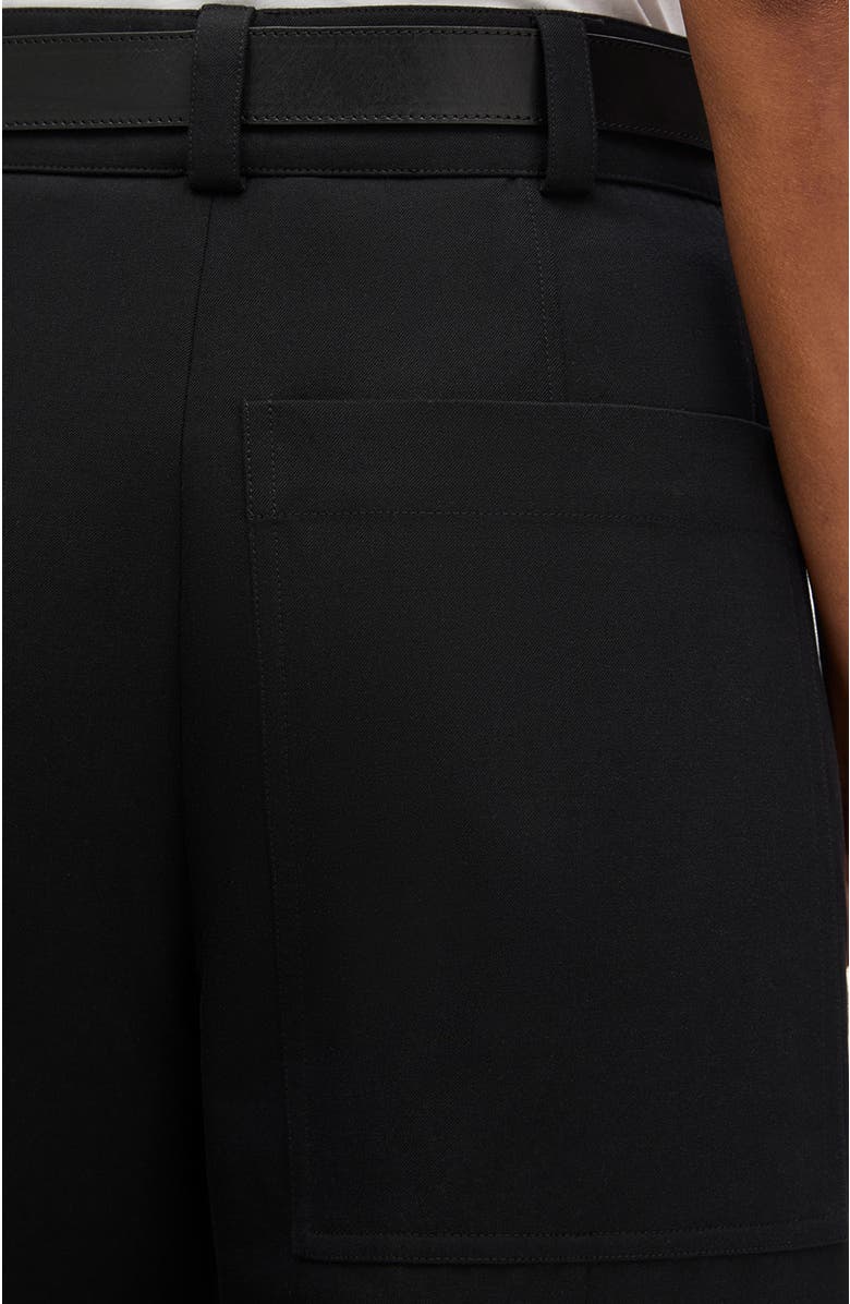 Another Tomorrow Wide Cuff Pant, Alternate, color, Black