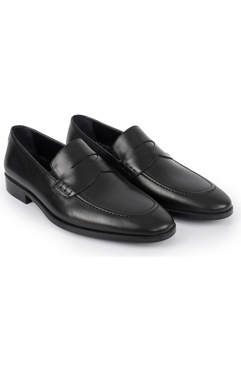 VELLAPAIS Fulton Penny Loafer, Alternate, color, Black