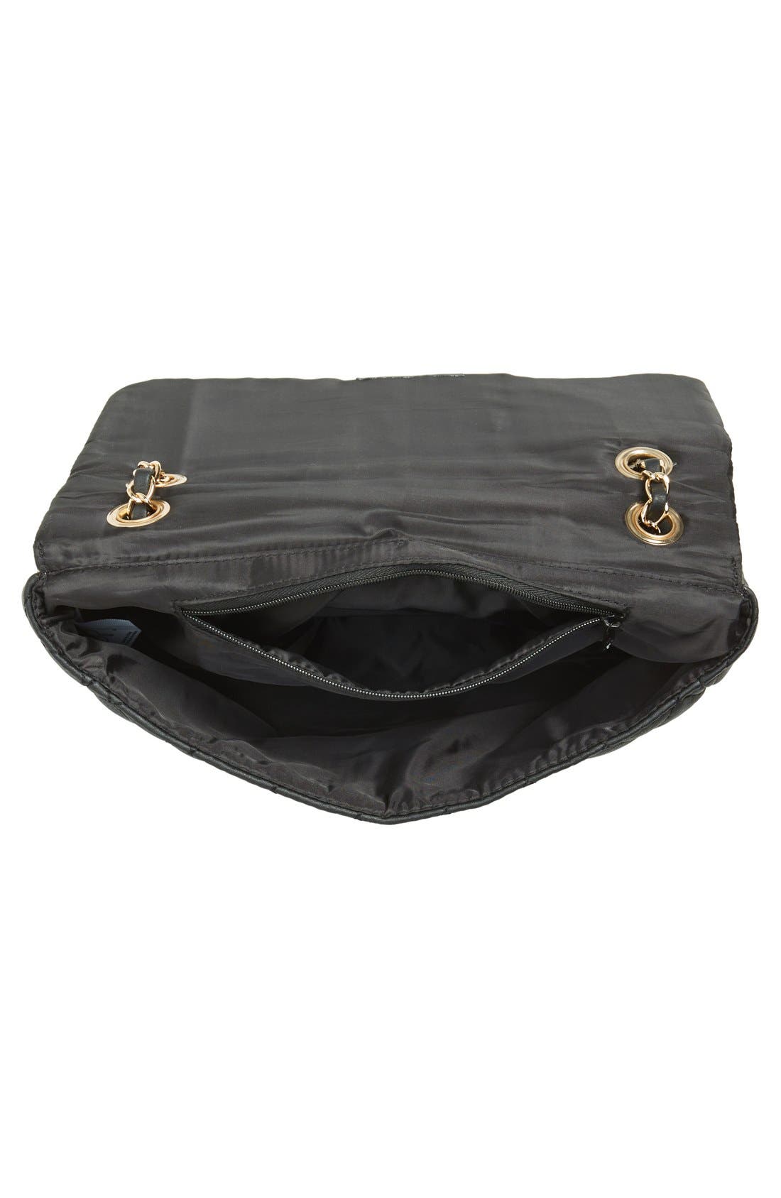 BP. Quilted Faux Leather Crossbody Bag, Alternate, color, 