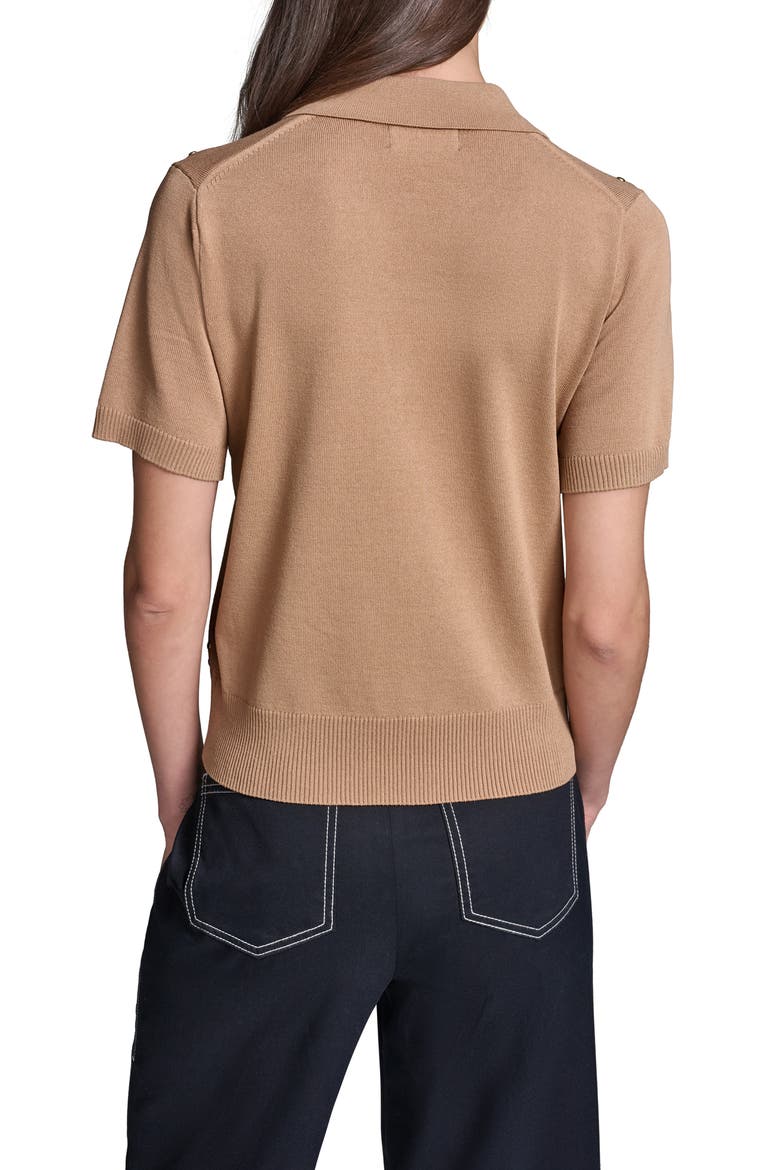 Stud Detail Sweater, Alternate, color, BISQUE
