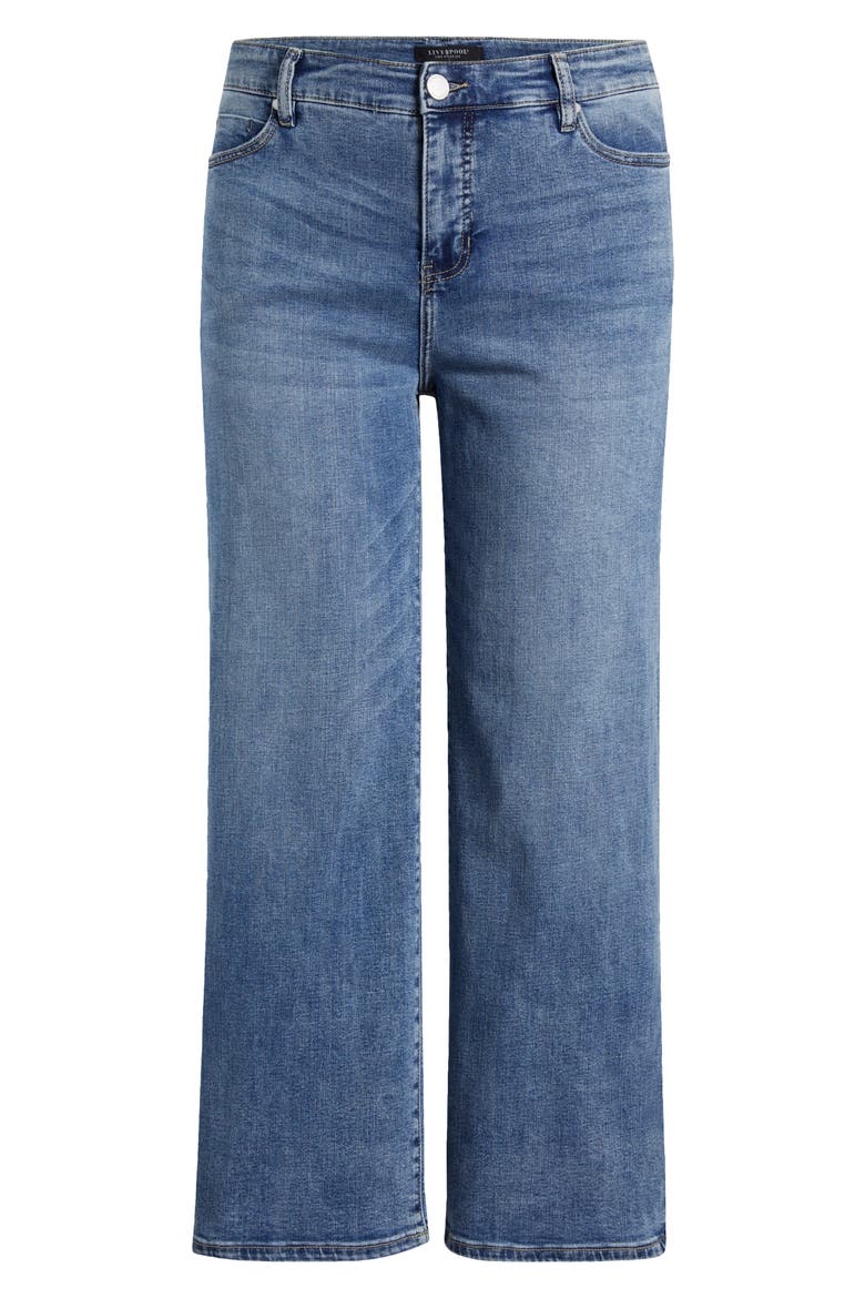 Stride High Waist Wide Leg Jeans, Alternate, color, CARBON CANYON