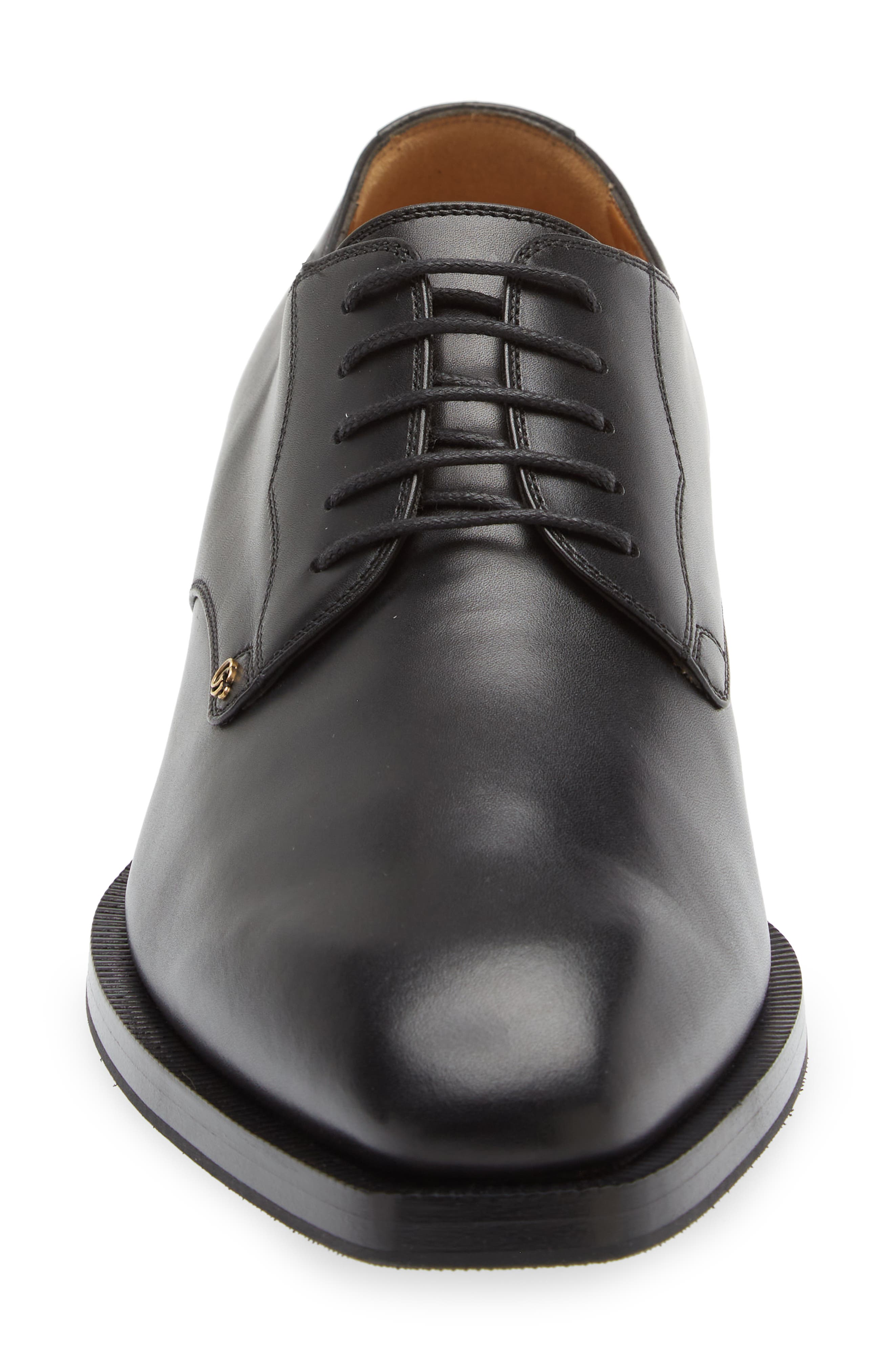 Epilogue Zola Plain Toe Derby, Alternate, color, BLACK