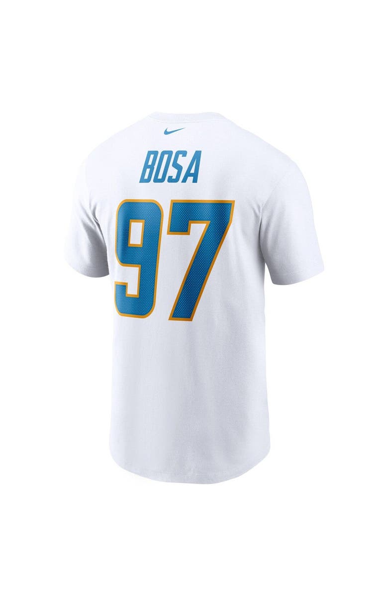 Nike Men's Nike Joey Bosa White Los Angeles Chargers Player Name & Number T-Shirt, Alternate, color, 