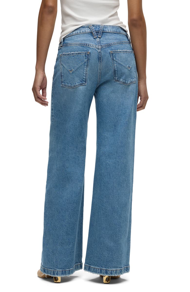 Hudson Jeans Jodie Wide Leg Jeans, Alternate, color, Goddess