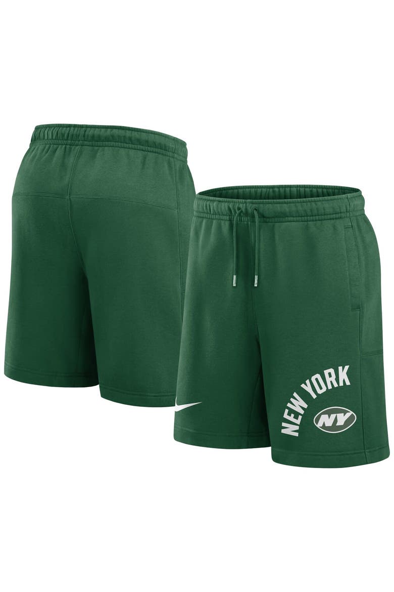 Men's Nike Green New York Jets Arched Kicker Shorts, Main, color, Green