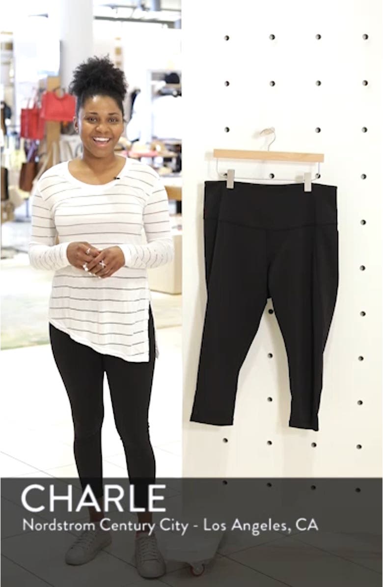 Hatha High Waist Crop Leggings, sales video thumbnail