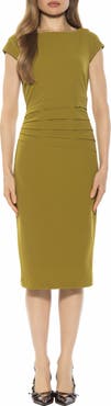 Alexia Admor Nyx Cap Sleeve Sheath Dress