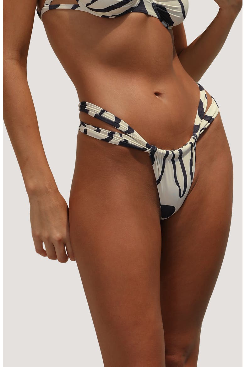 Bijou Ruched Bikini Bottoms, Main, color, NEW HORIZON