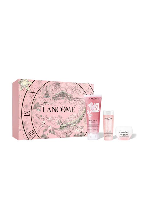Lancôme Pink Essentials Hydrating Gift Set $67 Value In Transparent