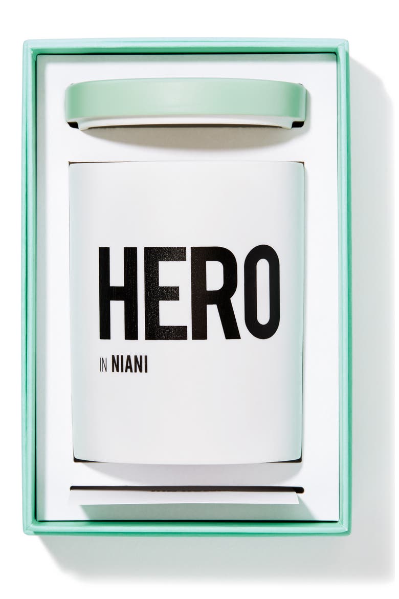 HERO in Niani Luxury Candle, Alternate, color, NO COLOR