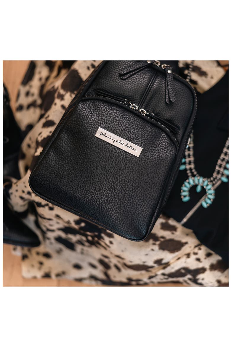 Crisscross Sling Bag, Alternate, color, EBONY
