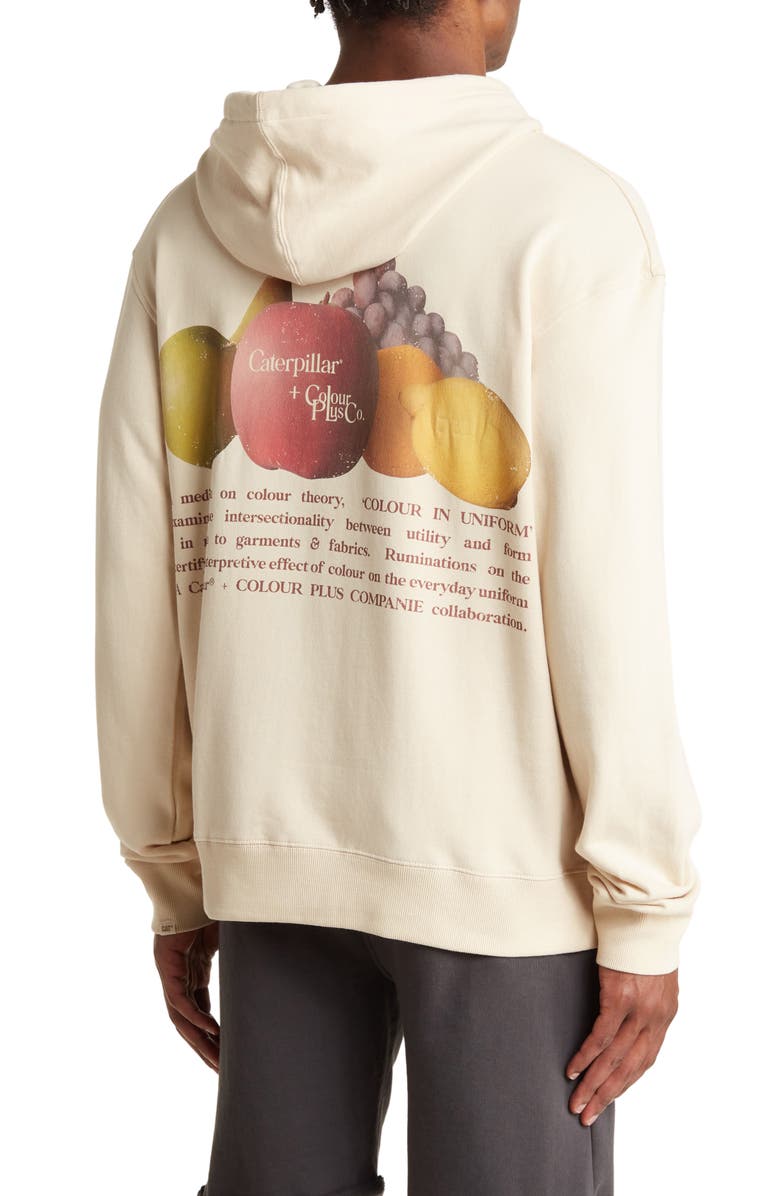 CATERPILLAR x Colour Plus Co. Fruits Cotton Fleece Hoodie, Alternate, color,