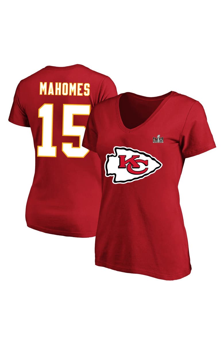FANATICS Women's Fanatics Branded Patrick Mahomes Red Kansas City ...