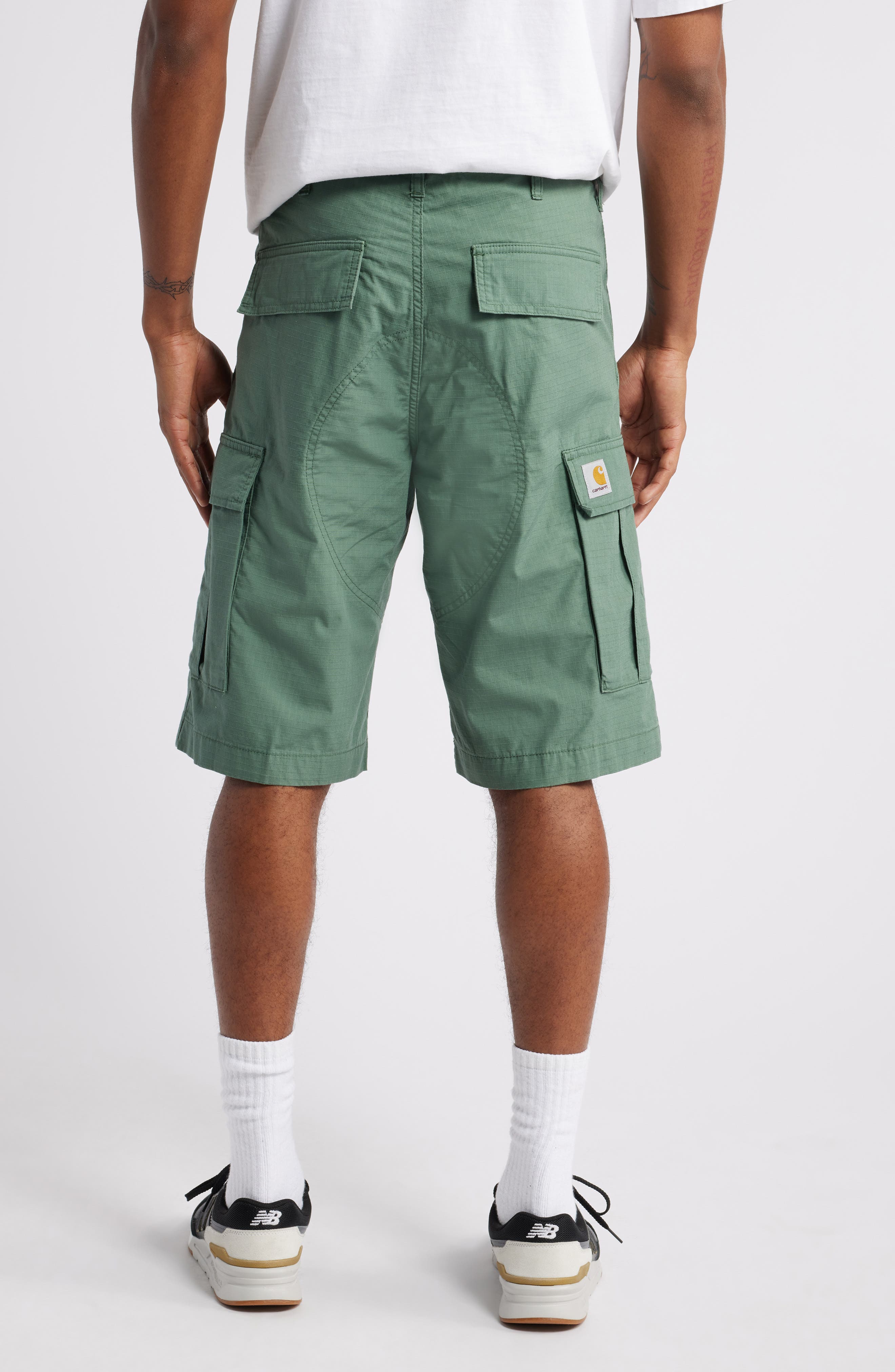 Cotton Ripstop Cargo Shorts - image 2