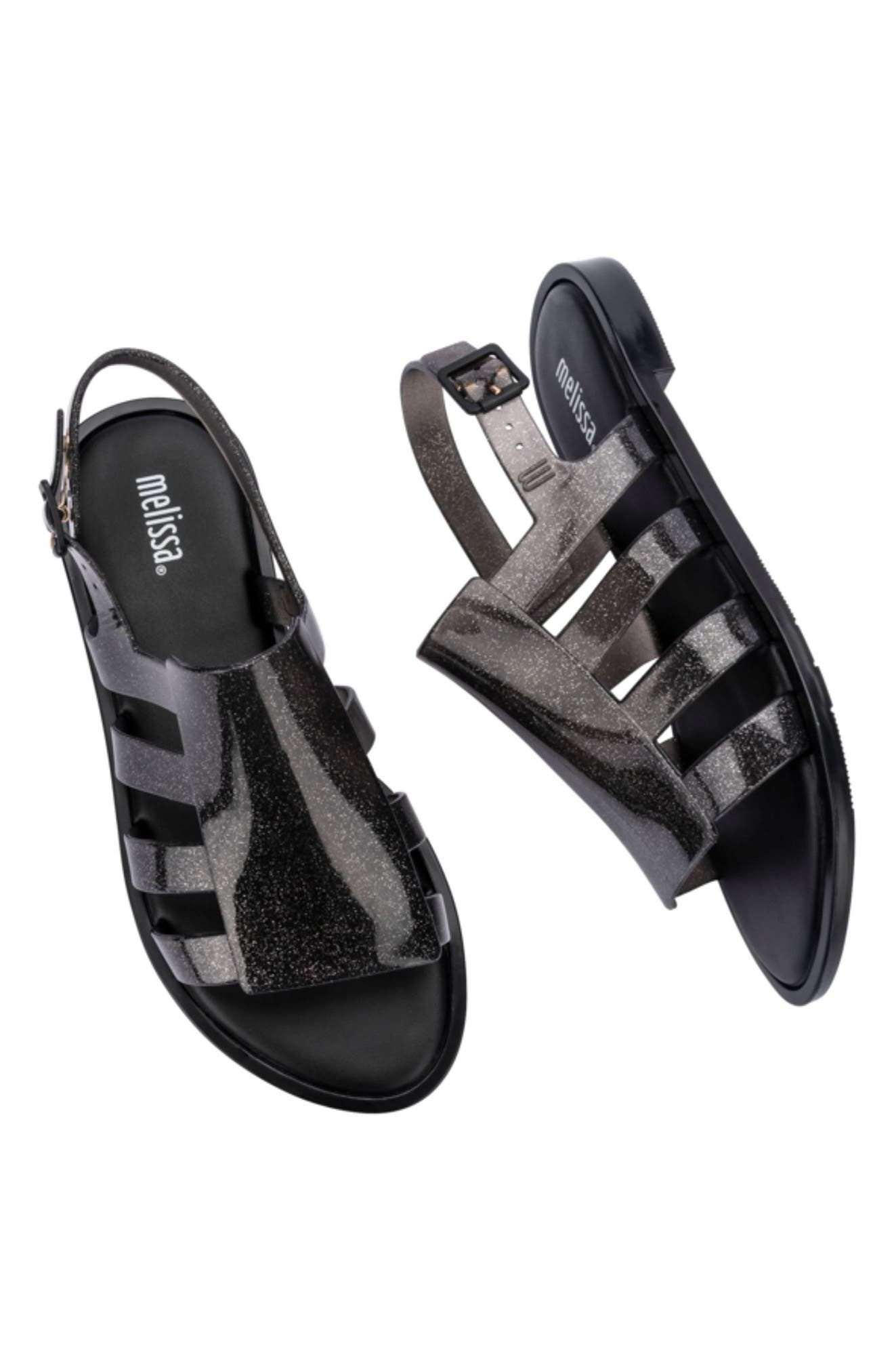 Boemia Slingback Sandal, Alternate, color, GLITTER BLACK