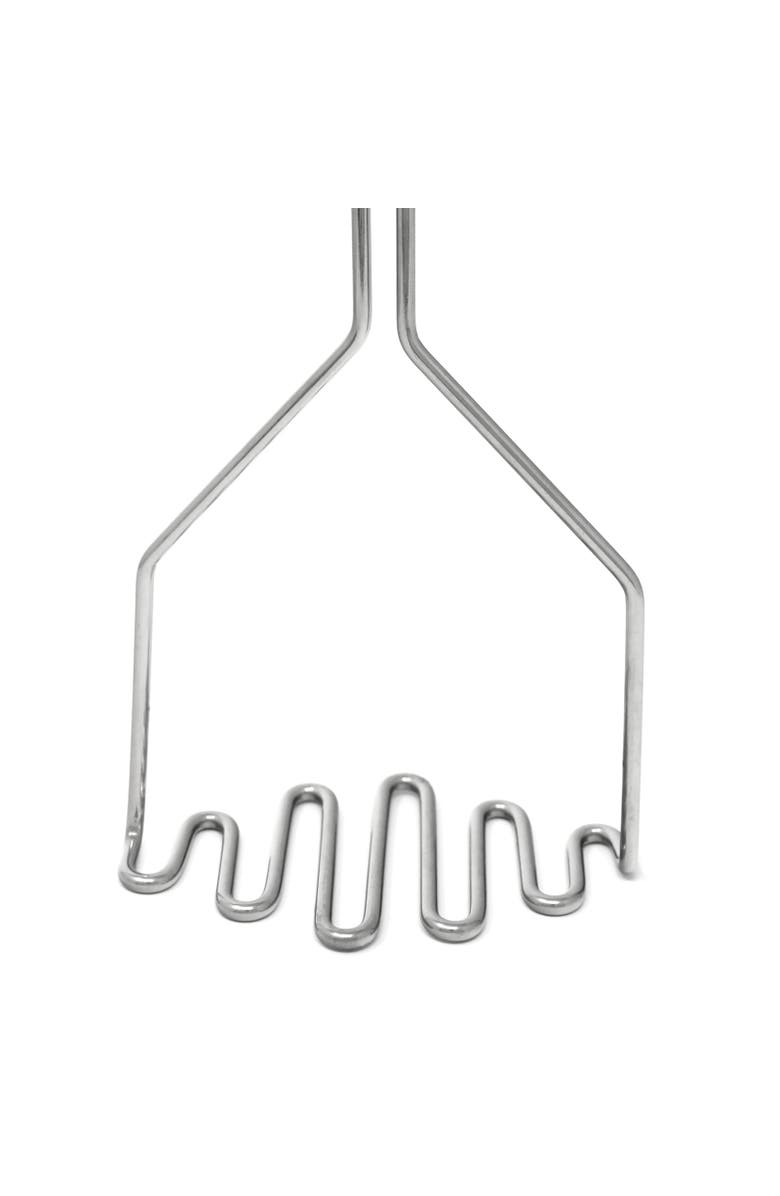 Norpro Krona Potato Masher - Stainless Steel, Heavy Duty, Alternate, color, Silver