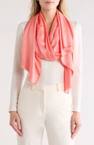Vince Camuto Oversized Satin Pashmina Wrap