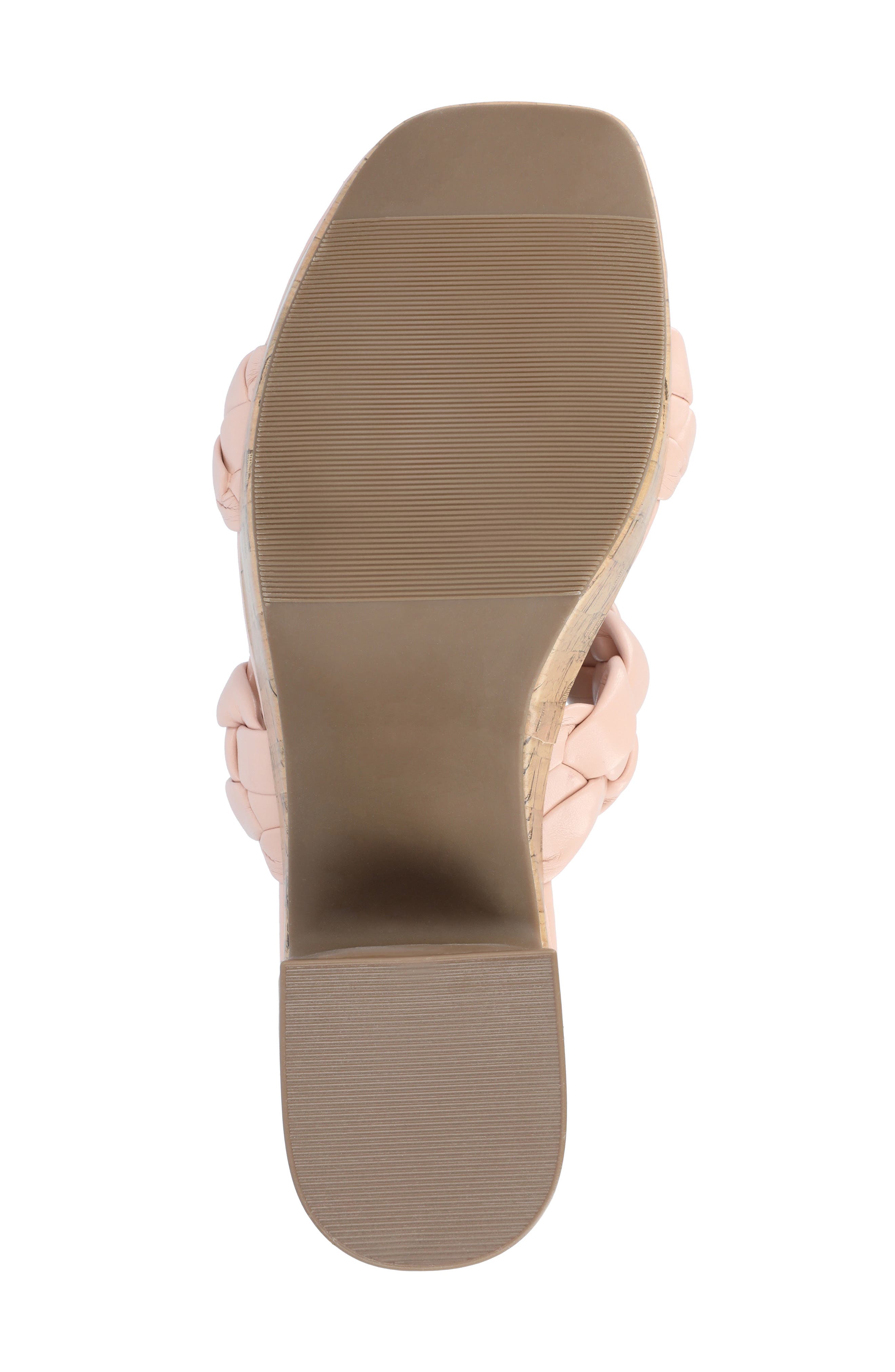 Kyaa Vegan Leather Platform Sandal, Alternate, color, BLUSH