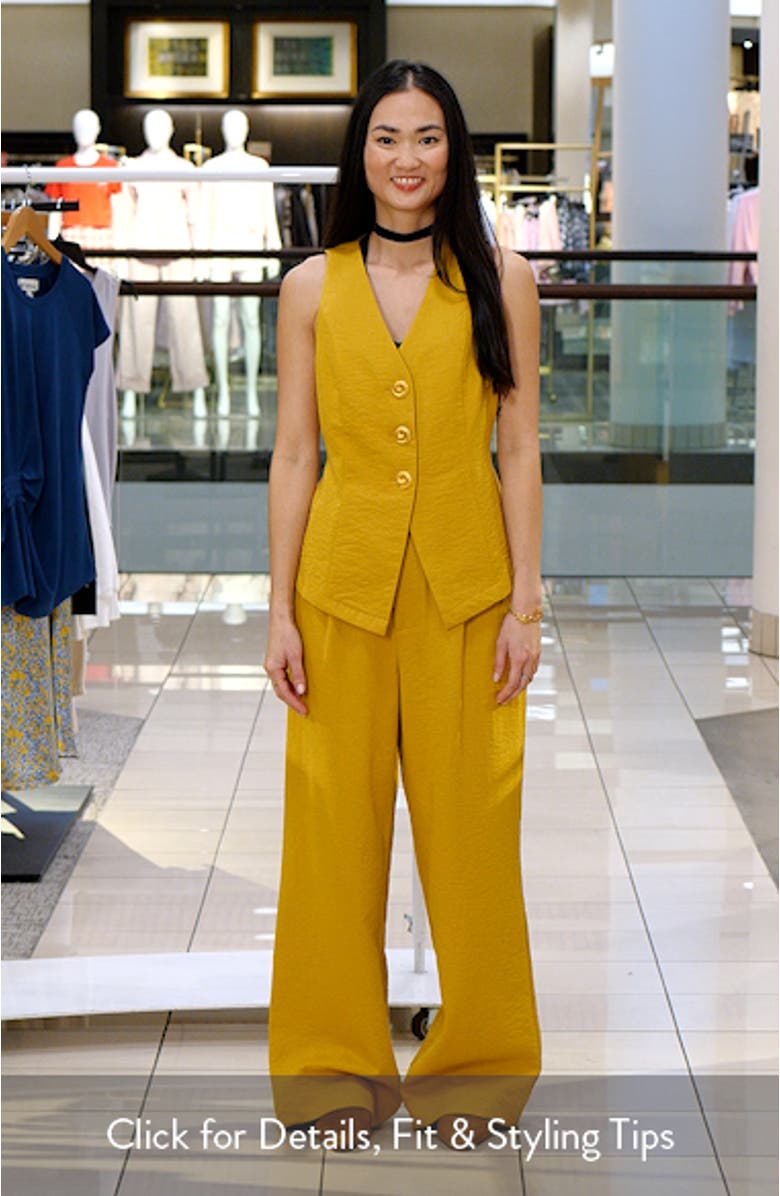 Pleated Wide Leg Pants, sales video thumbnail