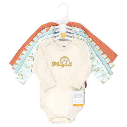 Hudson Baby Essential Long-sleeve Cotton Bodysuit Set