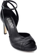 Elizée Adriana Sandal Leather Platform Heels