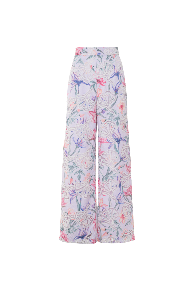 PatBO Amaryllis Embroidered Pant, Alternate, color, Light Blue