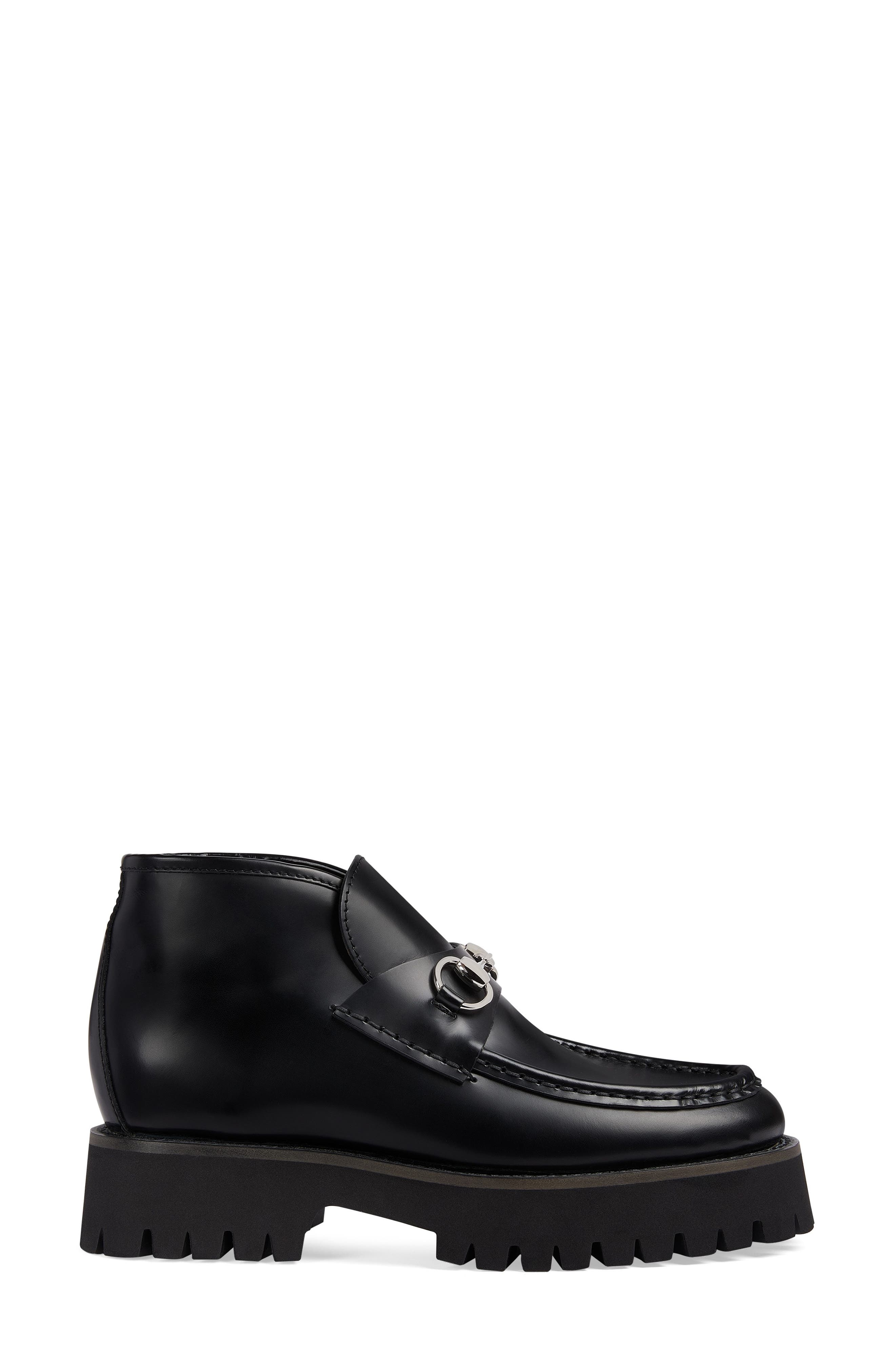 Gucci Sylke Horsebit Chukka Loafer, Alternate, color, 