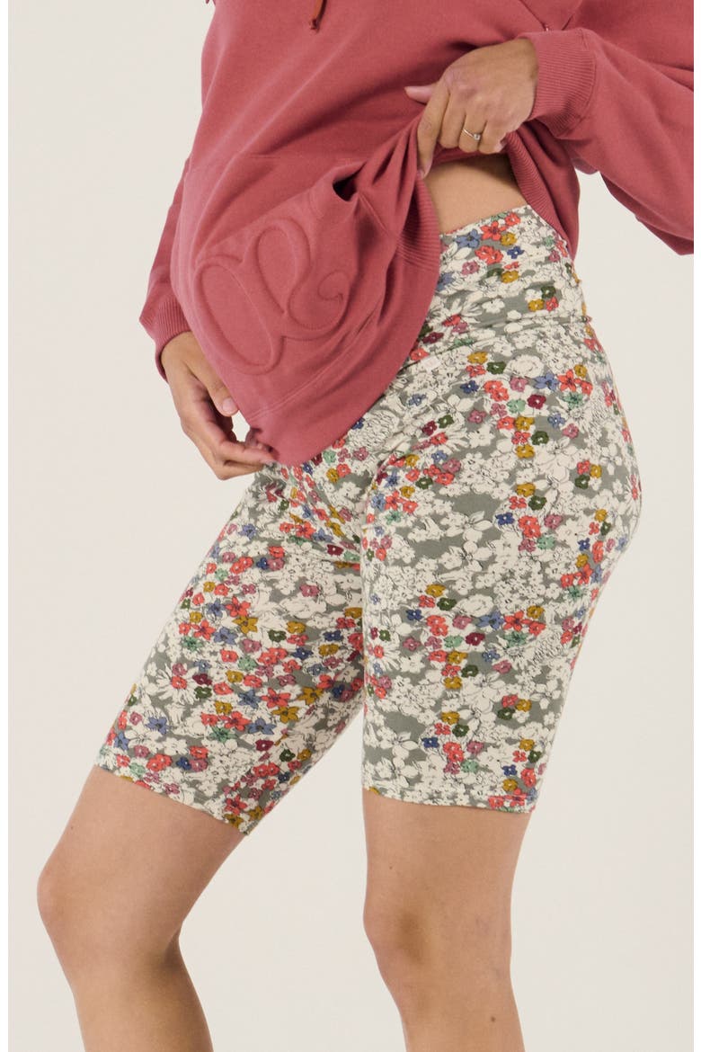 Maternity cycling shorts Liberty, Main, color, Multicolor