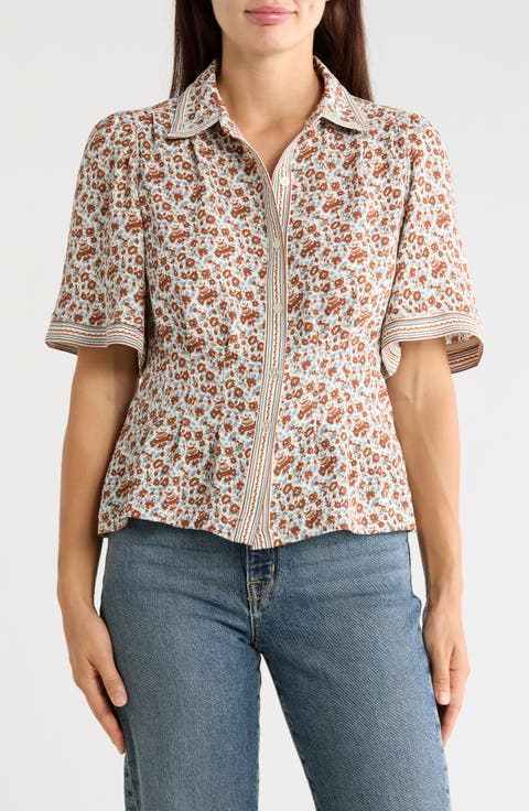 Short Sleeve Button-Up Shirt
