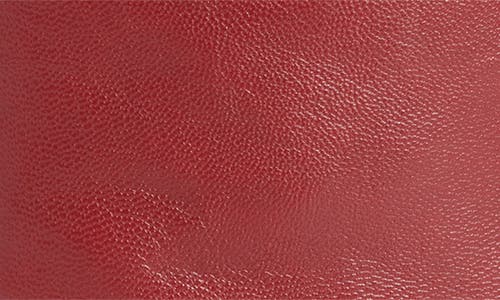 Nordstrom Rack Faux Leather Bucket Hat In Burgundy