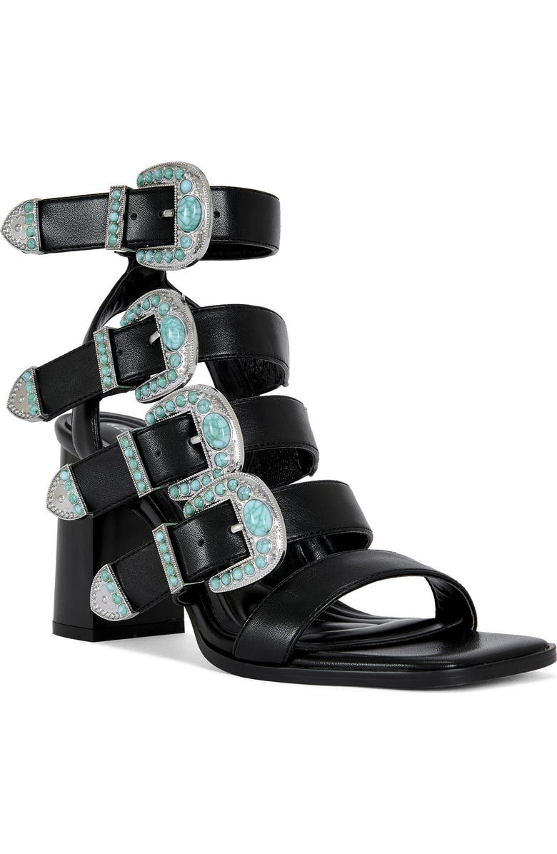 AZALEA WANG Raeanne Ankle Strap Sandal, Main, color,