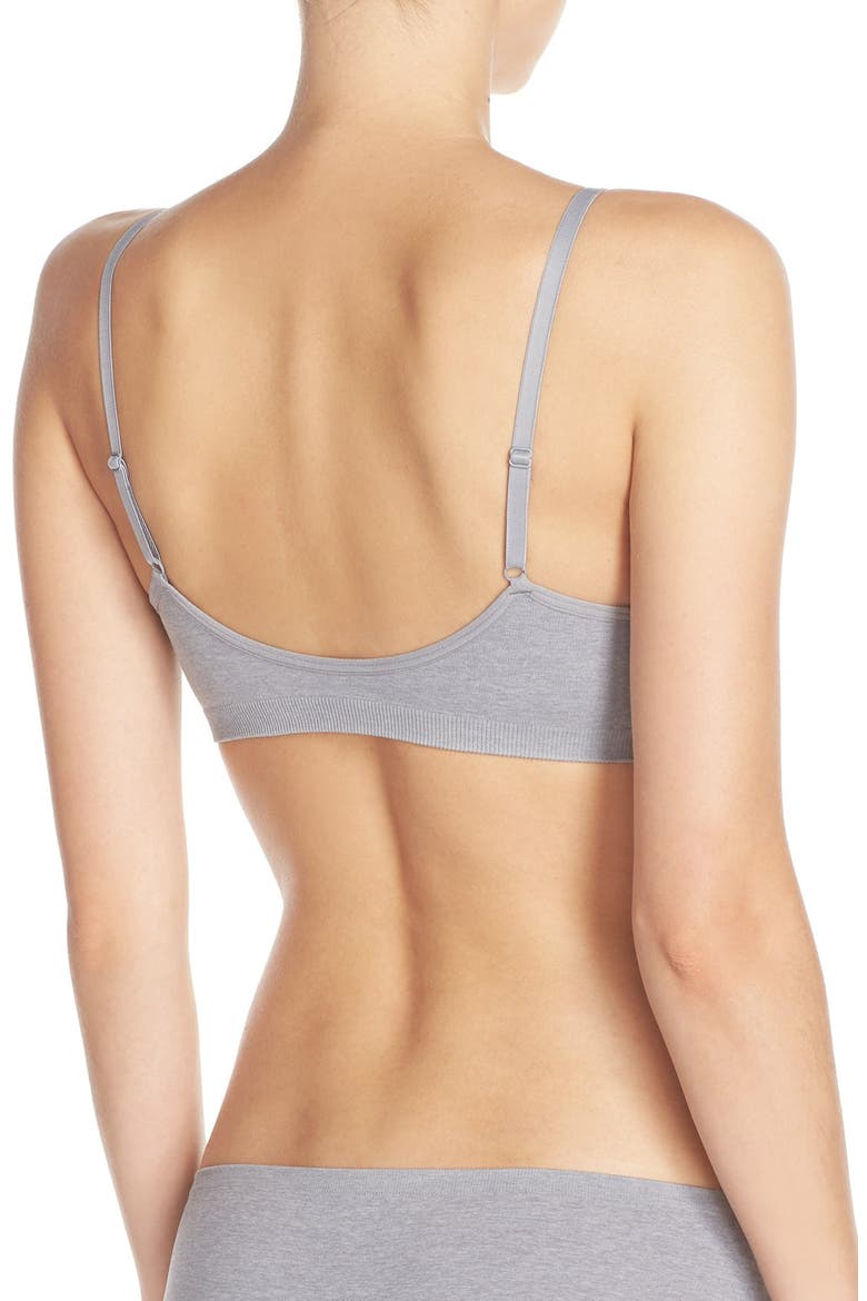 Seamless Day Bra, Alternate, color, GREY SLEET HEATHER