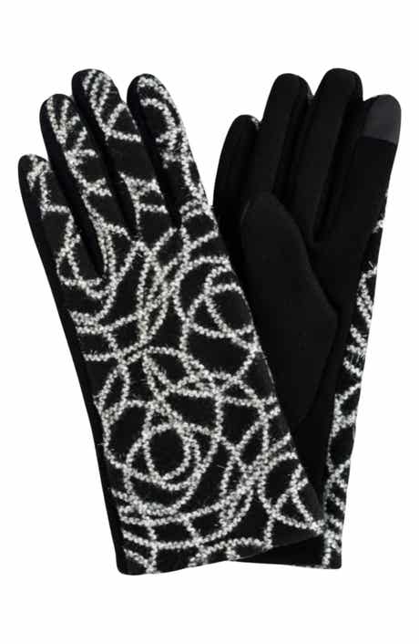 Yarn Patterned Touchscreen Gloves