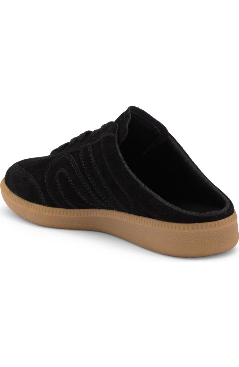 Jeffrey Campbell Up Front Sneaker Mule, Alternate, color, Black Suede