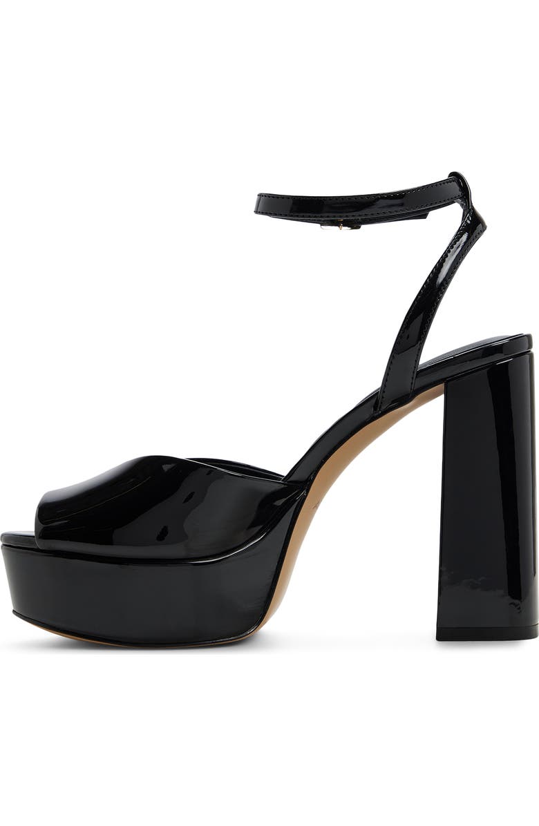 ALDO Monnae Ankle Strap Peep Toe Platform Sandal, Alternate, color,