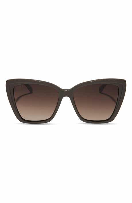 DIFF Becky II 56mm Cat Eye Sunglasses