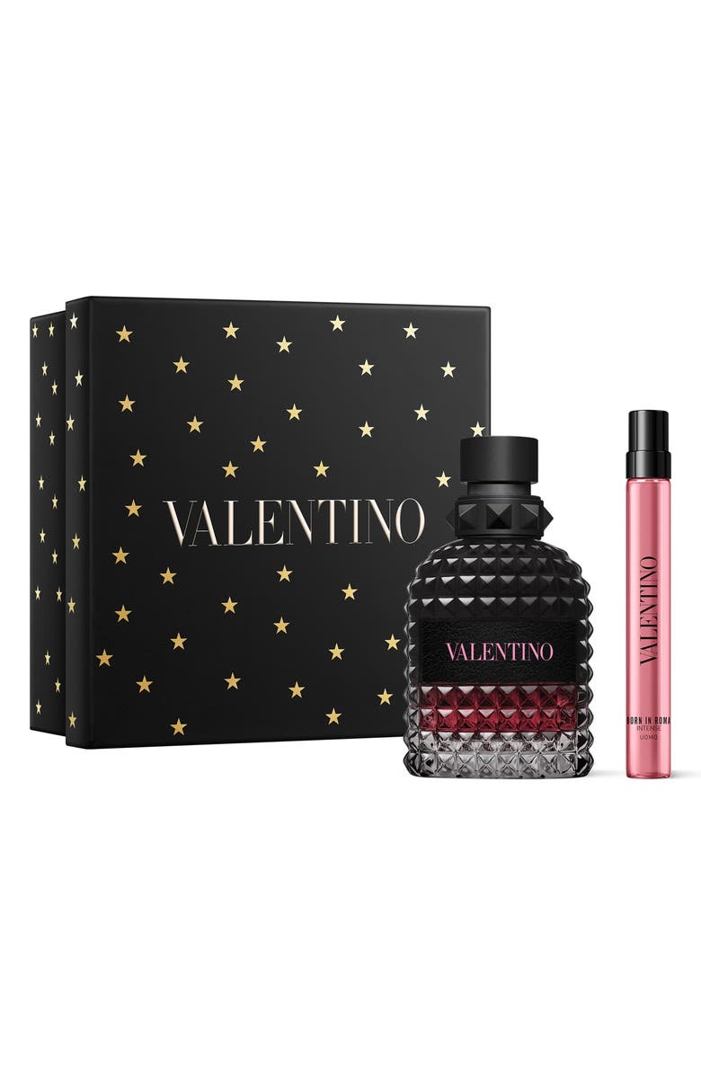 Valentino Uomo Born in Roma Eau de Parfum Intense Gift Set $142 Value, Main, color, 