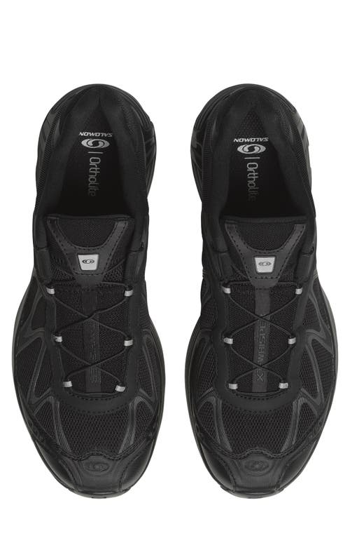 Salomon Gender Inclusive Xt-whisper Sneaker In Black