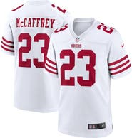 Nike Men's Nike Christian McCaffrey White San Francisco 49ers Game Player Jersey