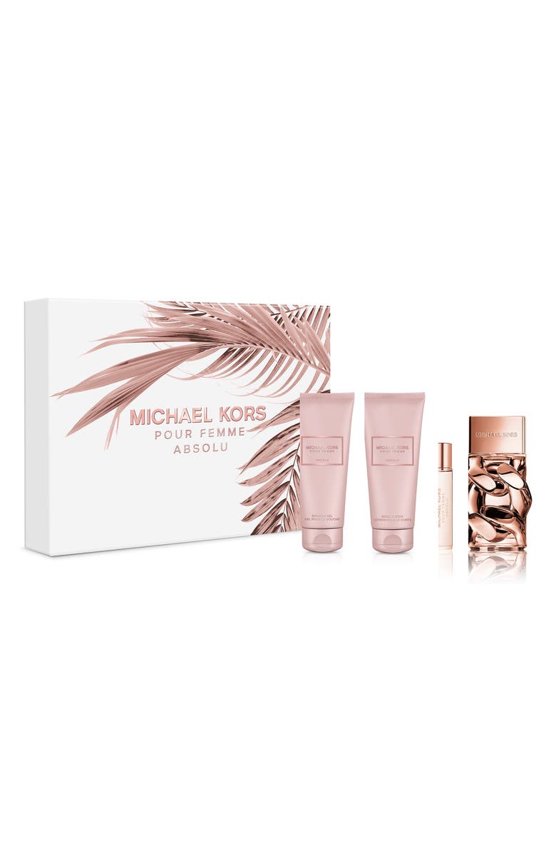 Michael Kors Pour Femme Absolu Eau de Parfum Gift Set $207 Value, Main, color, 