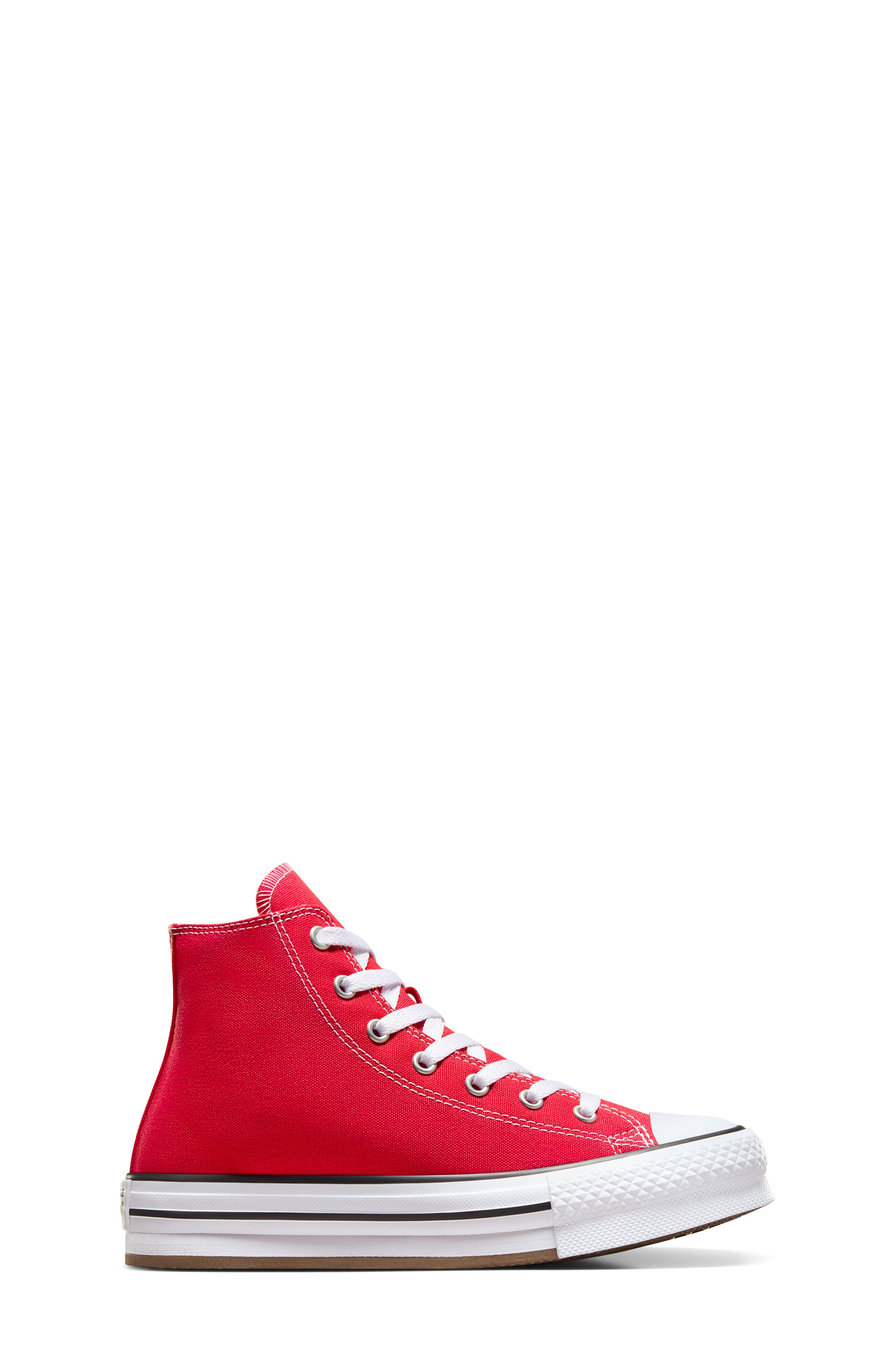 Converse Kids' Chuck Taylor<sup>®</sup> All Star<sup>®</sup> EVA Platform Sneaker, Alternate, color, Red/ White/ Black